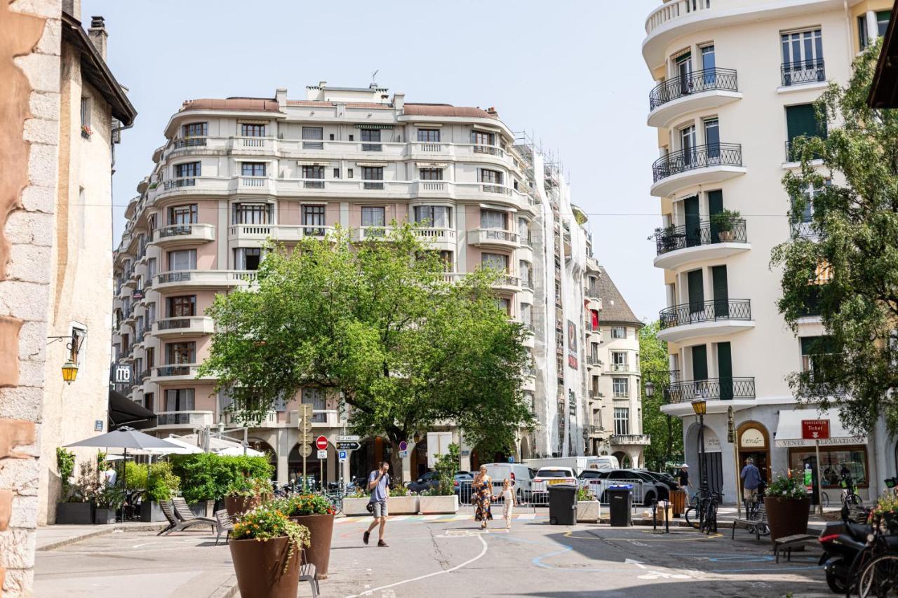Ferienwohnung Le Philosophe - Flat In The Heart Of Annecy'S Old Town Exterior foto