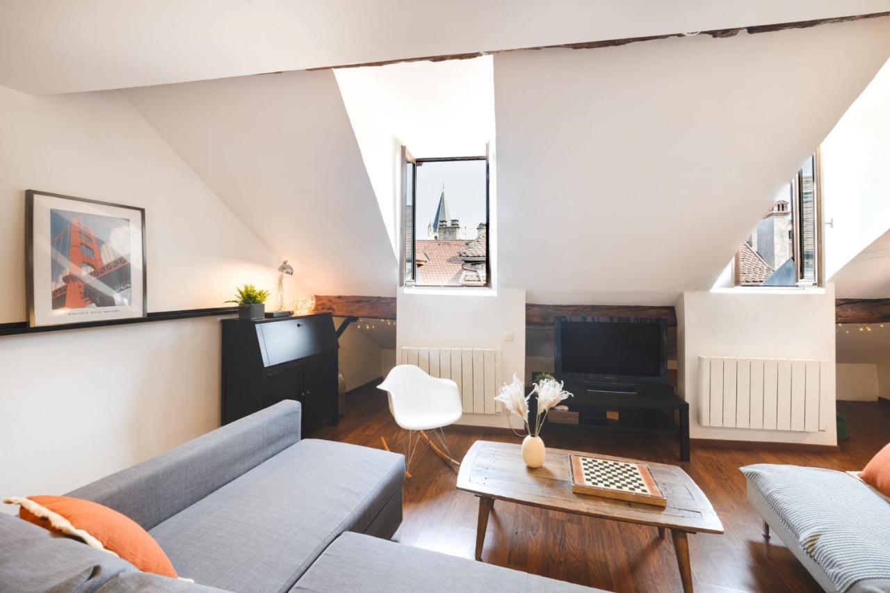Ferienwohnung Le Philosophe - Flat In The Heart Of Annecy'S Old Town Exterior foto